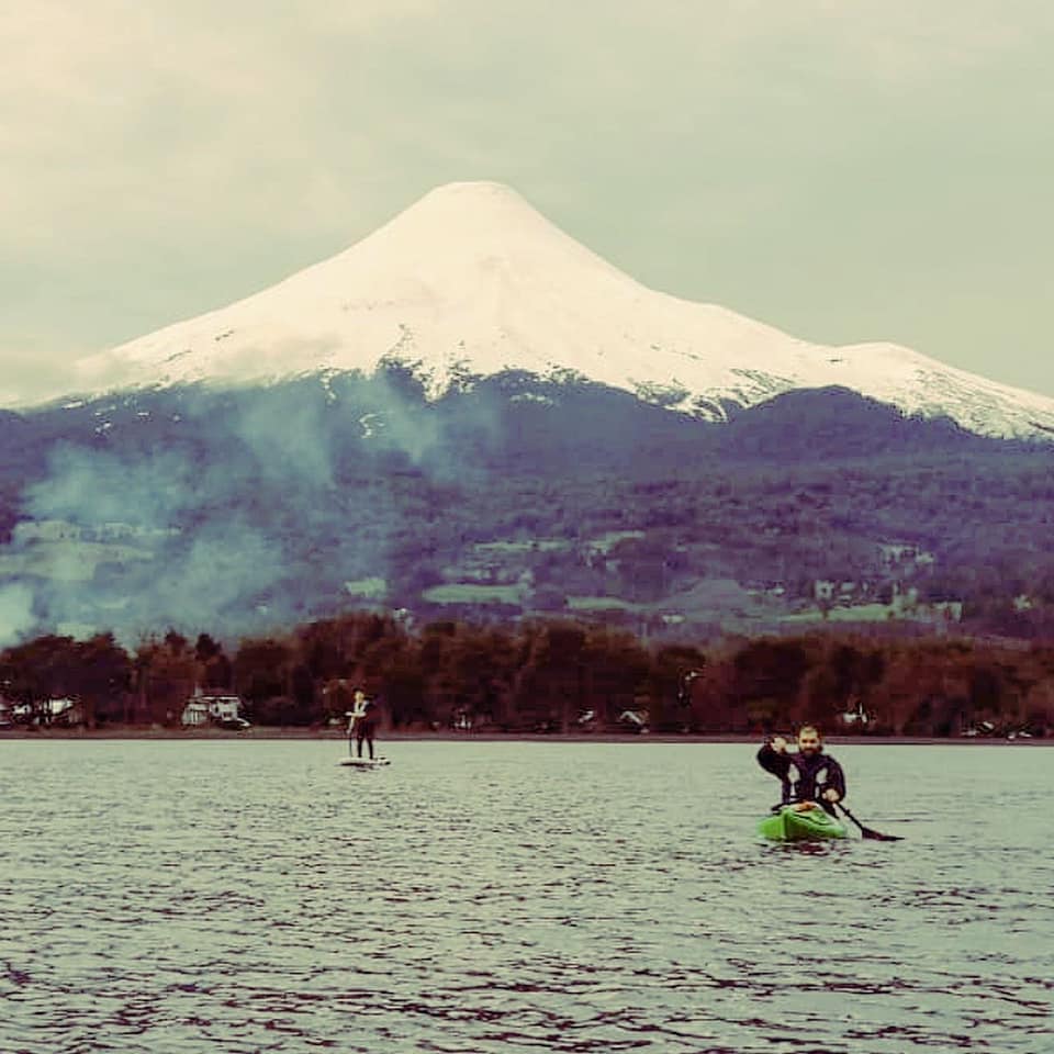 Kayak en el Lago Llanquihue